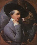 WEST, Benjamin Self-Portrait oil painting artist